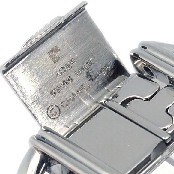 Auth Chanel Premiere Ladies Quartz Watch #L Silver - Picture 4 of 9